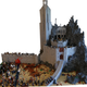 Illustration for article titled At Dawn, Look to the East for This Incredible emLord of the Rings/em LEGO Diorama